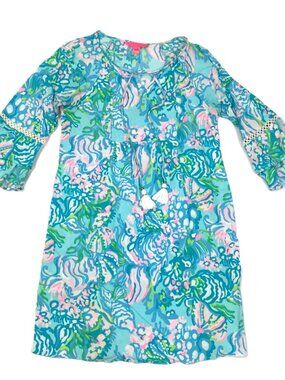Lilly Pulitzer Tunic Dress Azita Size XS